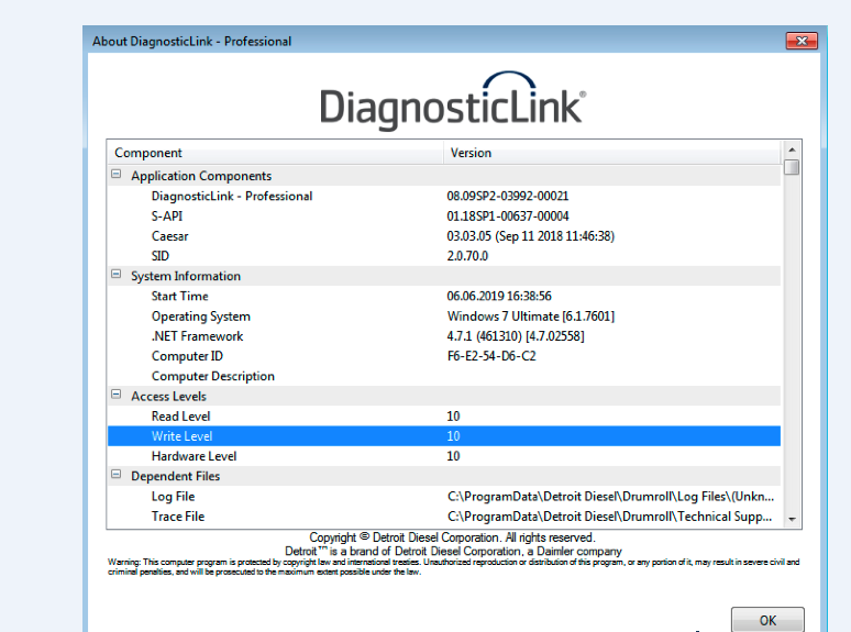 Detroit diesel diagnostic link software
